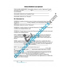 Residential Lease Agreement - Alabama
